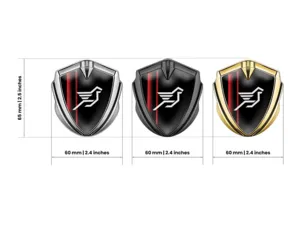Hamann Domed Emblem Badge Luxury Design Alloy Finish